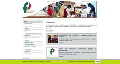 Desktop Screenshot of fundacionpicarral.org